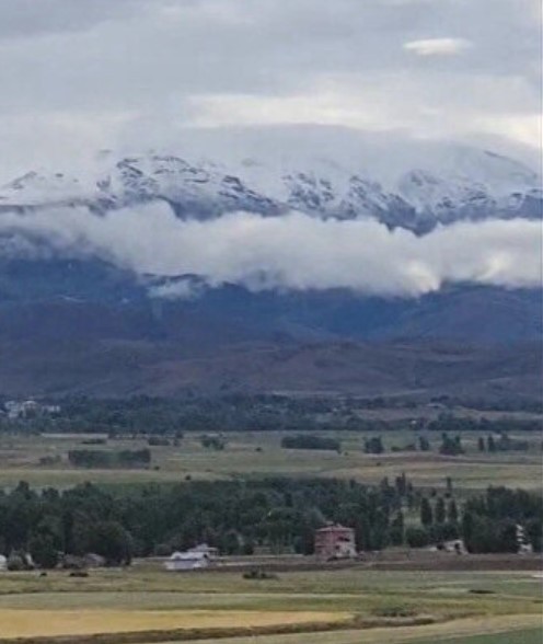 Temmuz ayında kar sürprizi: Bayburt'un Soğanlı Dağı'na kar yağdı